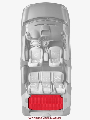 ЭВА коврики «Queen Lux» багажник для Acura CL (2G)